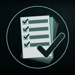 An achievement card
