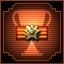 An achievement card