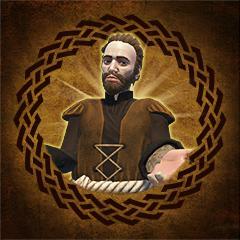 An achievement card