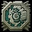 An achievement card