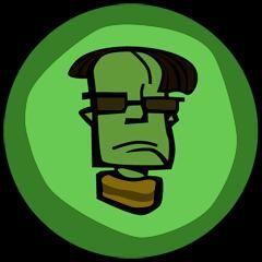 An achievement card
