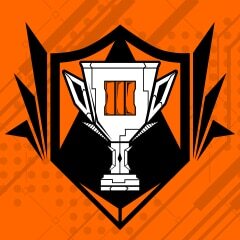An achievement card