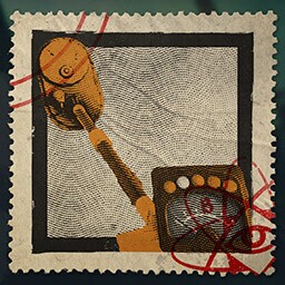An achievement card