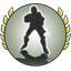 An achievement card