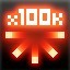 An achievement card