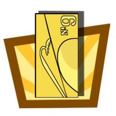 An achievement card