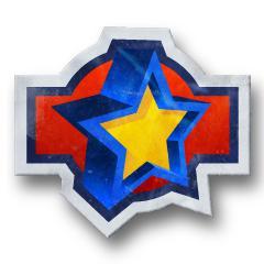 An achievement card