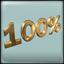 An achievement card
