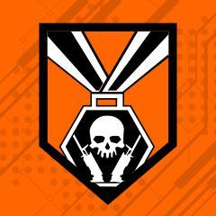 An achievement card