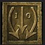 An achievement card