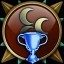 An achievement card