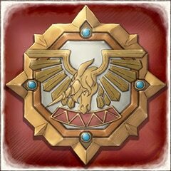 An achievement card