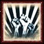 An achievement card