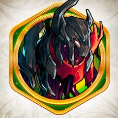 An achievement card