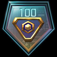 An achievement card