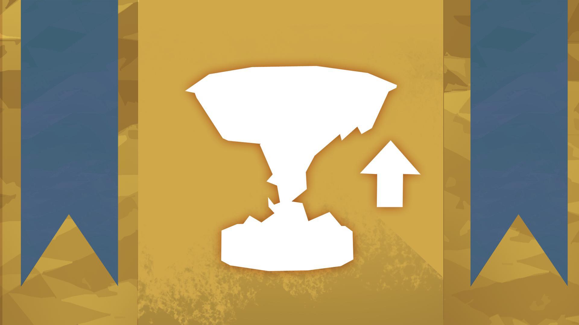 An achievement card