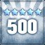An achievement card