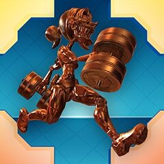 An achievement card