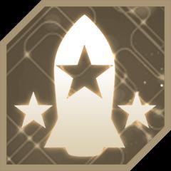 An achievement card