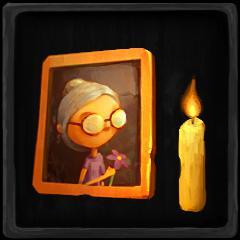 An achievement card