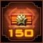An achievement card