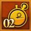 An achievement card