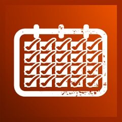 An achievement card