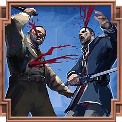 An achievement card