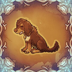 An achievement card