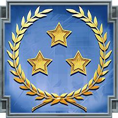 An achievement card