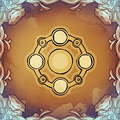 An achievement card