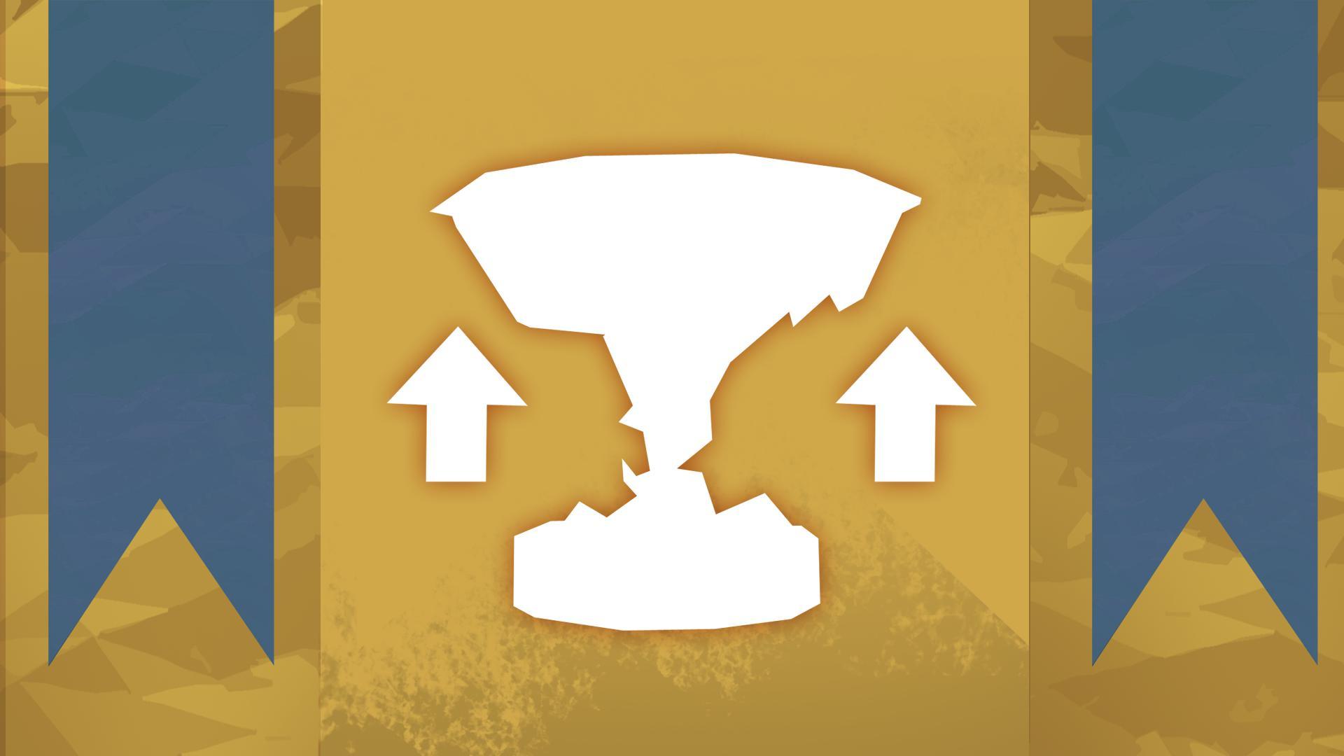 An achievement card