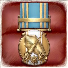 An achievement card