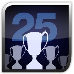 An achievement card