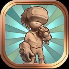 An achievement card