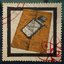 An achievement card