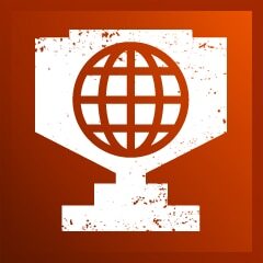 An achievement card