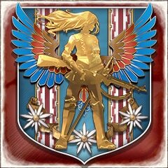 An achievement card