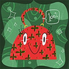 An achievement card