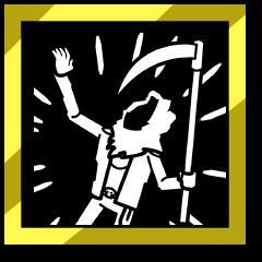 An achievement card