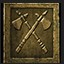 An achievement card