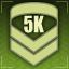 An achievement card
