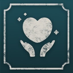 An achievement card