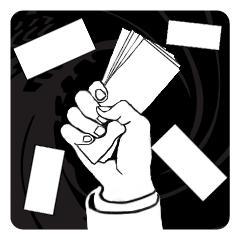 An achievement card