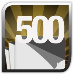 An achievement card