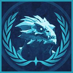 An achievement card