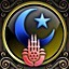 An achievement card
