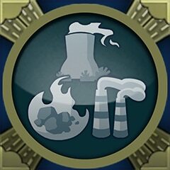 An achievement card