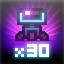 An achievement card