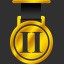 An achievement card